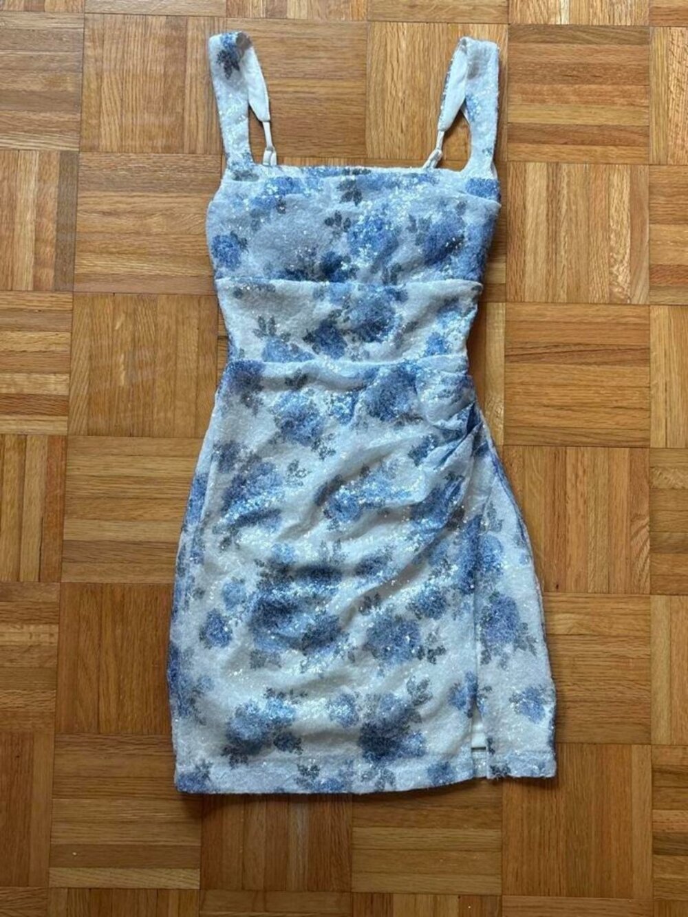 Windsor Women's Blue and White Dress